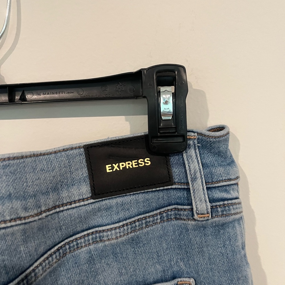 Express Women's Light Blue Denim Jeans